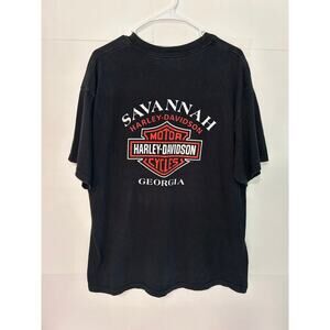 Vintage Harley Davidson Savannah Georgia 2000 Shirt